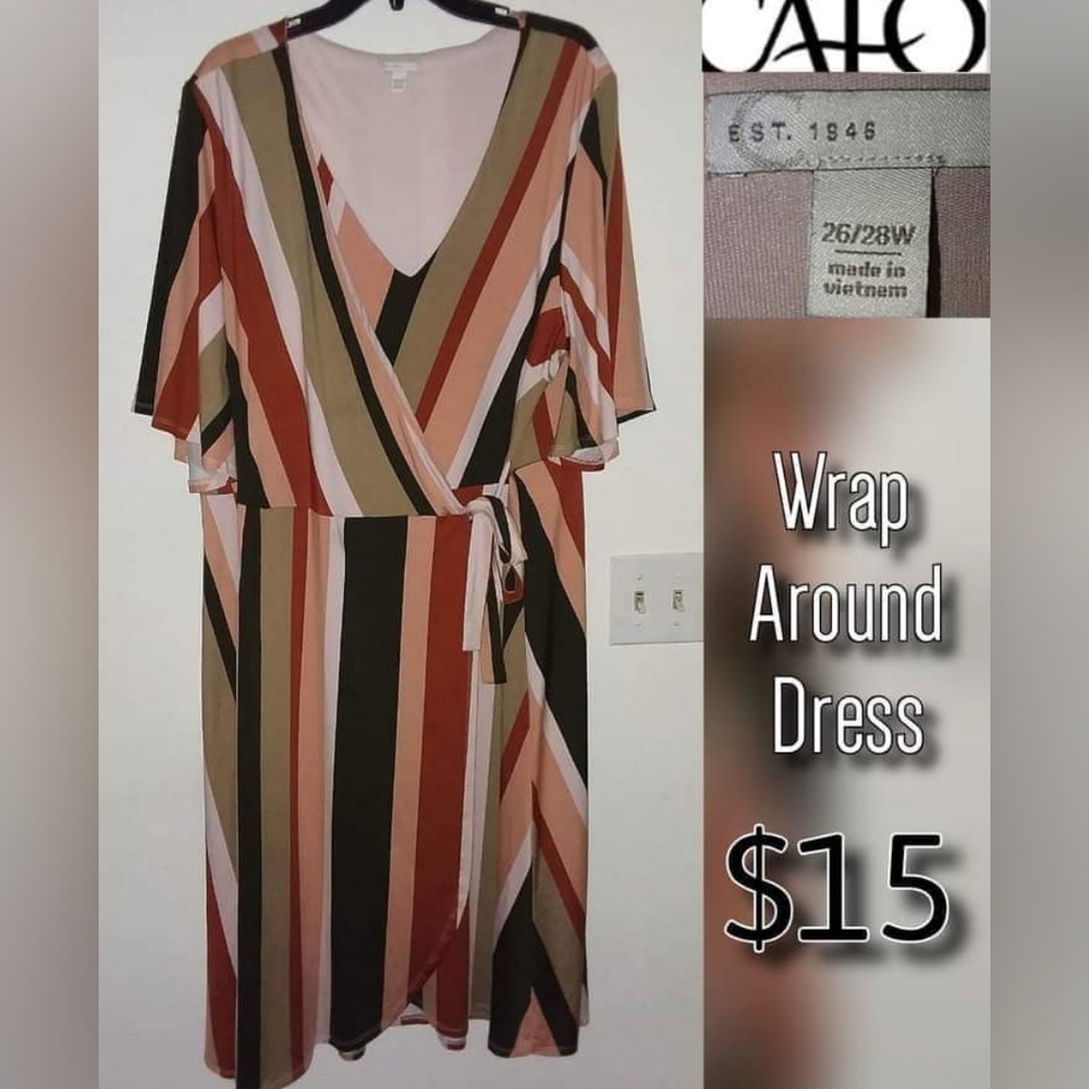 Cato Wrap Dress